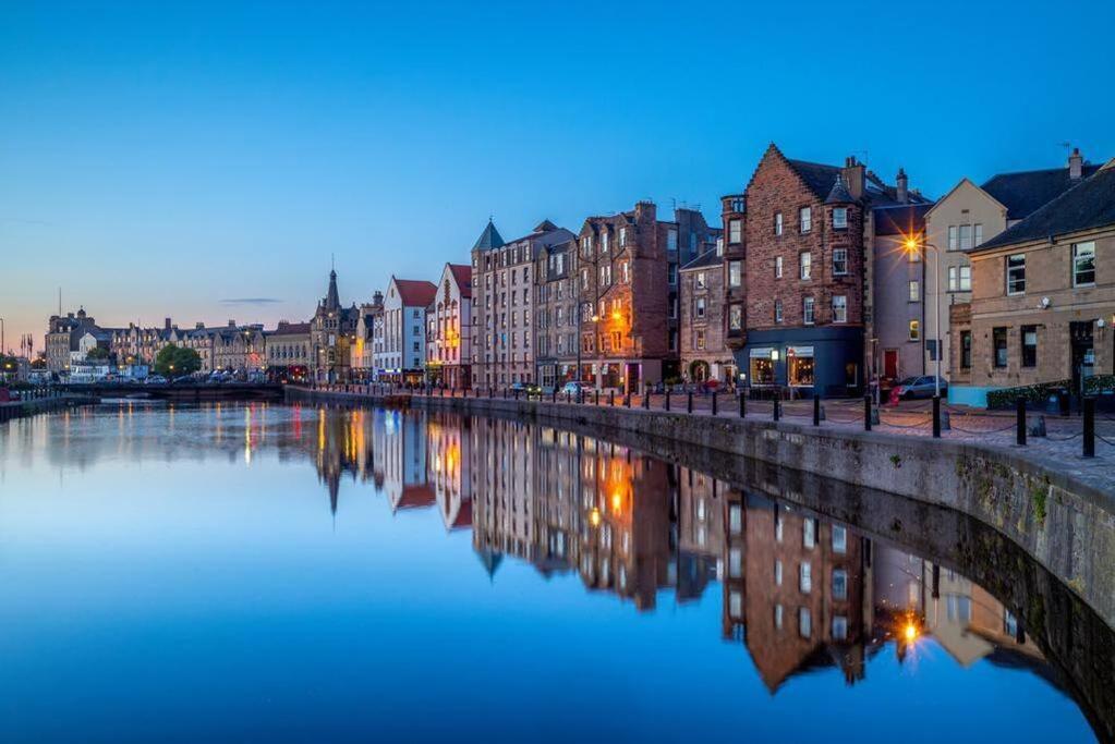 My Waterfront Apartment, Views Over Water Of Leith Edinburg Exteriör bild